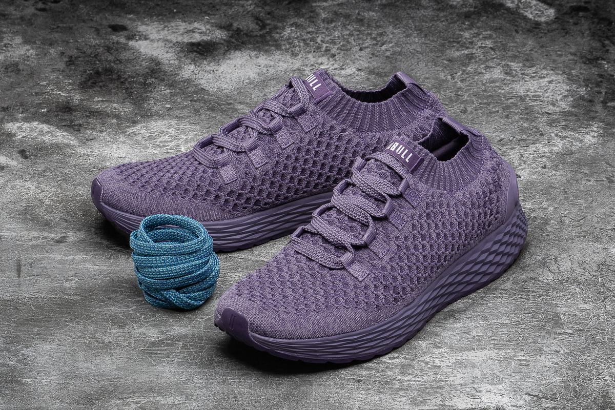 Nobull Knit Runner Women's Running Shoes Purple | Australia (ZO7492)